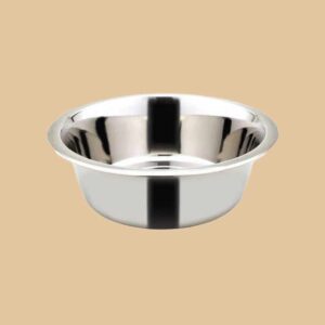 Gamelle en inox pour chien et chat