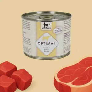 Aliments pour chat Pâtée pour chat au bœuf