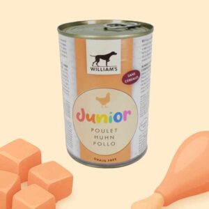 Pâtée pour chiot au poulet