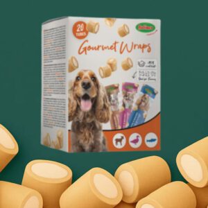 Gourmet wraps pour chien pack de 20