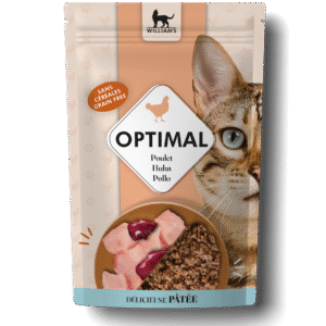 Aliments pour chat Pâtée pour chat au poulet en sachet