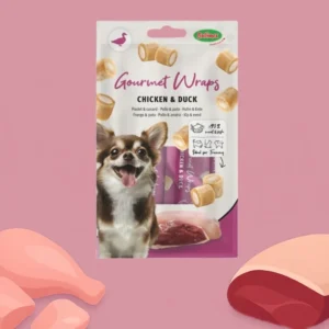 Gourmet Wrap pour chien au poulet et au canard