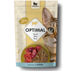 Pâtée pour Chat au Bœuf - Sachet