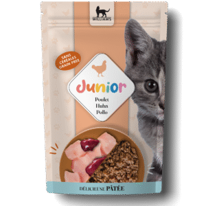 Pâtée pour Chat au Poulet – JUNIOR - Sachet