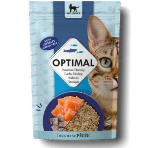 Pâtée pour Chat au Saumon et Hareng - Sachet